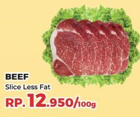 Beef Slice Less Fat