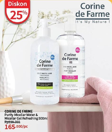 Corine De Farme Micellar Gel Refreshing