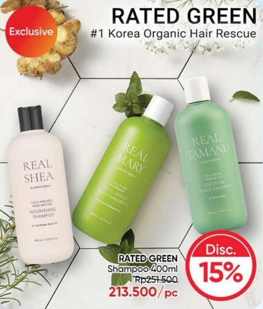 Rated Green Shampoo