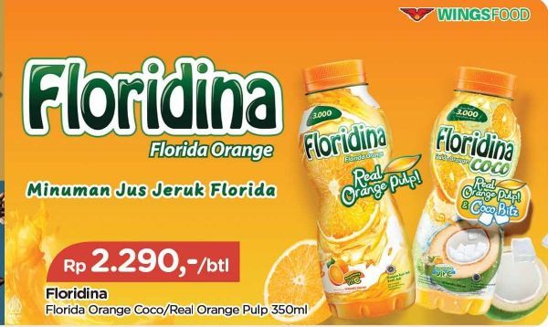 Floridina Juice Pulp Orange
