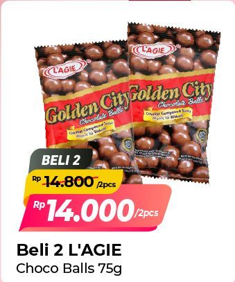 Lagie Golden City Chocolate Balls