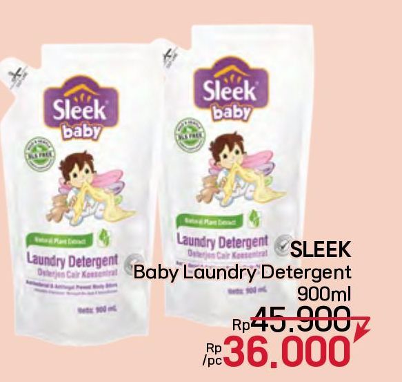 Sleek Baby Laundry Detergent  900 ml