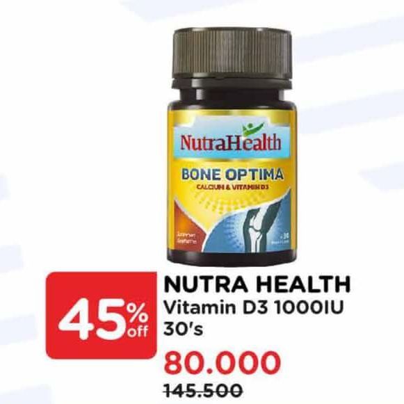 Nutrahealth Vitamin D3 1000IU