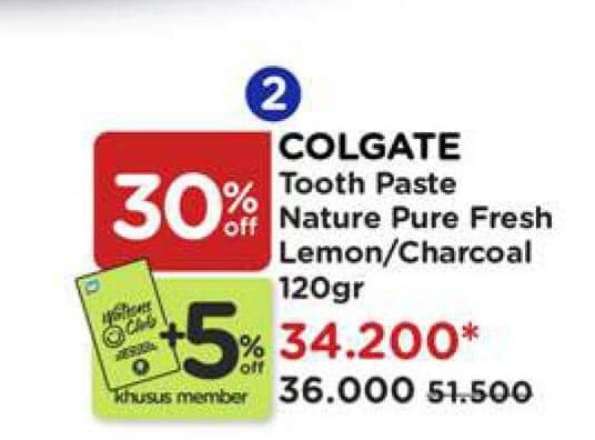 Colgate Toothpaste Natural Extracts