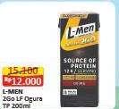 L-men Susu UHT Whey Protein 2 Go
