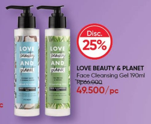 Love Beauty And Planet Face Cleansing Gel