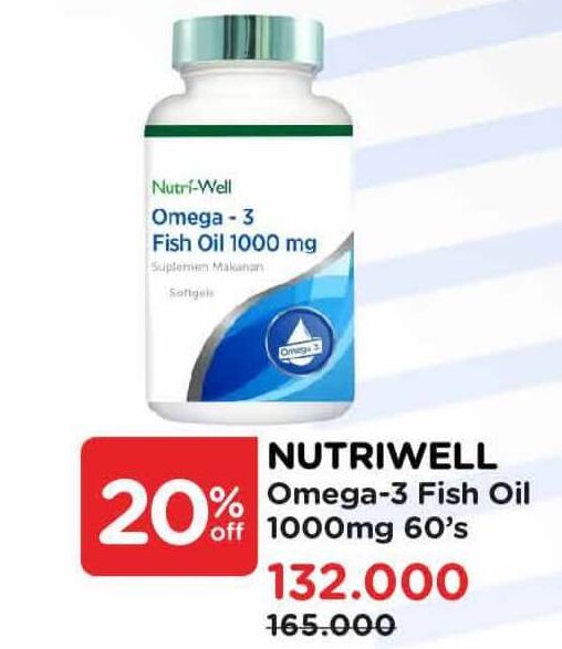 Nutriwell Omega 3 Fish Oil