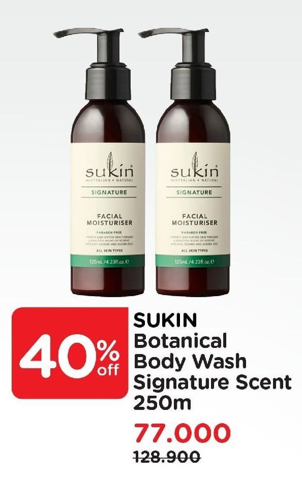 Sukin Signature Botanical Body Wash