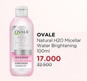 Ovale Natural H2O Micellar Water Brightening 100 ml