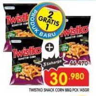 Promo Harga Twistko Snack Jagung Bakar 145 gr - Superindo