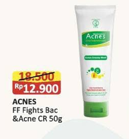 Acnes Facial Wash Fights Bacteria & Acne Care 50 gr