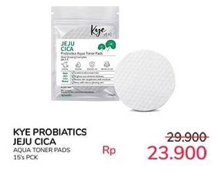 Kye Probiotics Aqua Toner Pads Jeju Cica
