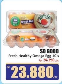 So Good Fresh Healthy Omega Egg