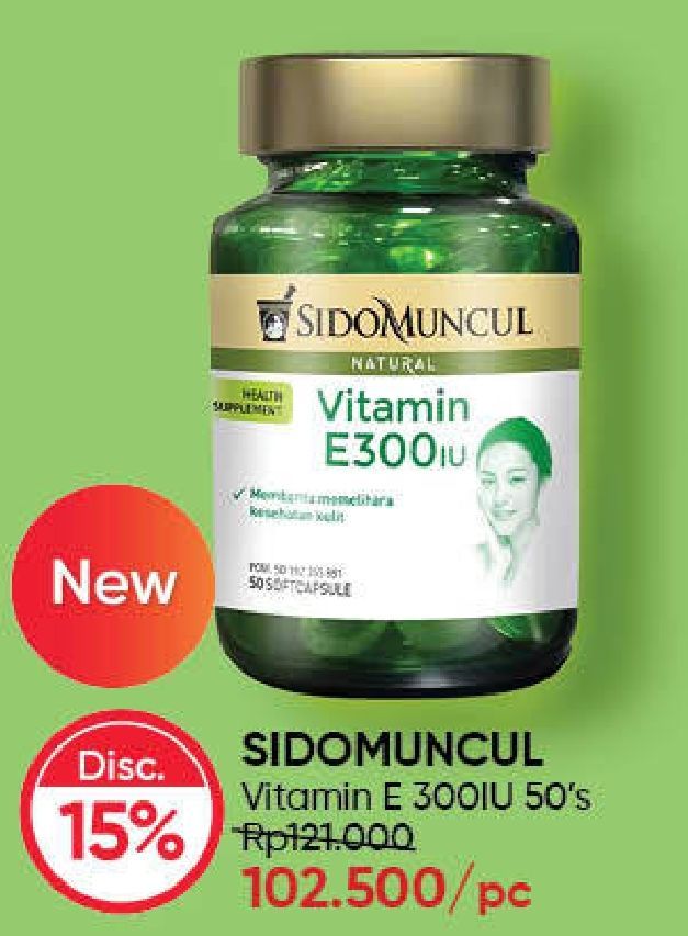 Sido Muncul Natural Vitamin E 300 IU