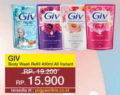GIV Body Wash All Variants 400 ml