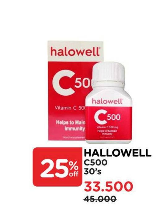 Halowell Vitamin C 500 mg