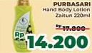 Purbasari Hand Body Lotion