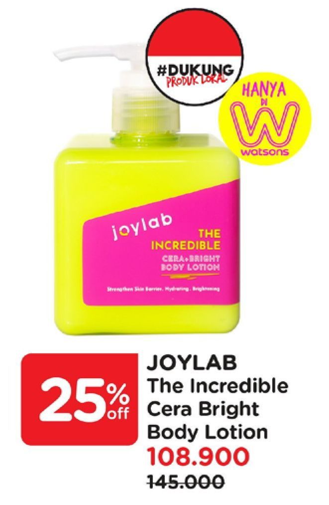 Joylab The Incredible Body Lotion