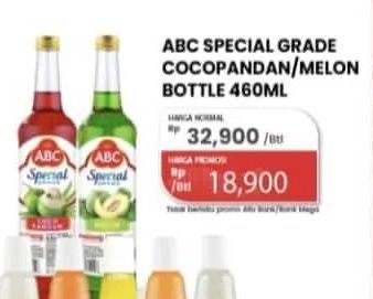 ABC Syrup Special Grade Melon, Coco Pandan 485 ml