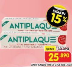 Antiplaque Toothpaste