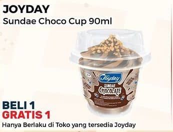 Promo Harga Joyday Sundae Chocolate 90 ml - Alfamart