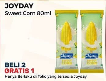 Promo Harga Joyday Ice Cream Stick Sweet Corn 65 gr - Alfamart