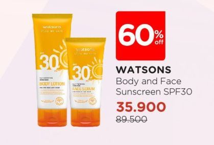Watsons Daily Protection Sunscreen Face Serum SPF30 PA