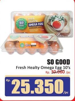 So Good Fresh Healthy Omega Egg