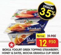 Biokul Greek Yogurt With Topping