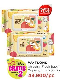 Watsons Fresh Baby Wipes Shibainc
