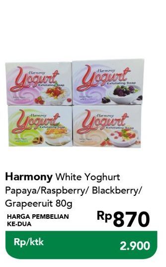 Harmony Sabun Batang White Yogurt
