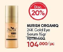 Nurish Organiq 24K Gold Eye Serum
