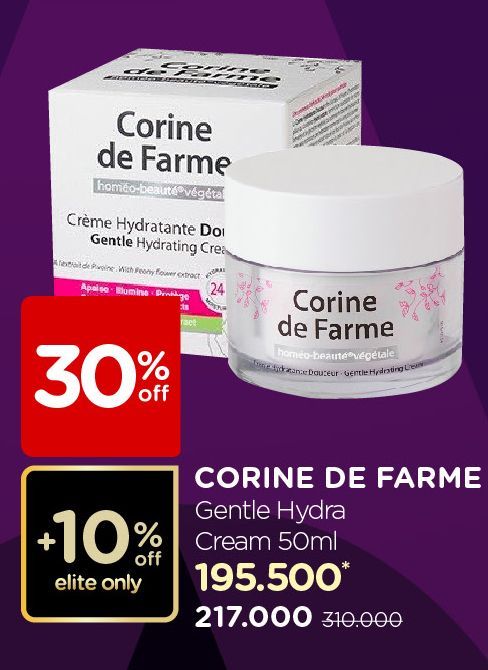 Corine De Farme Gentle Hydrating Cream