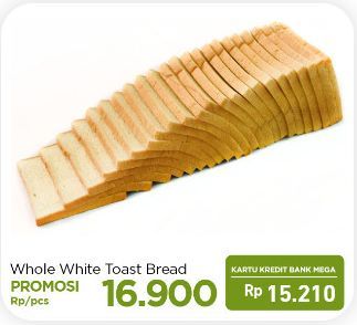 Whole White Toast bread