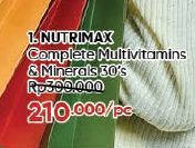 Nutrimax Complete Multivitamins & Minerals