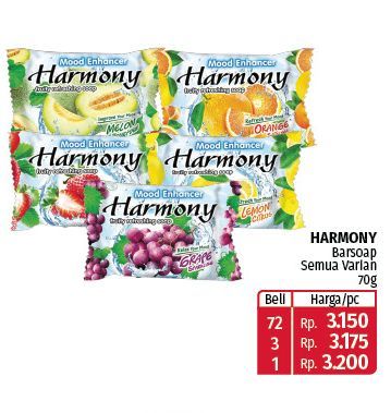 Harmony Sabun Batang Wangi