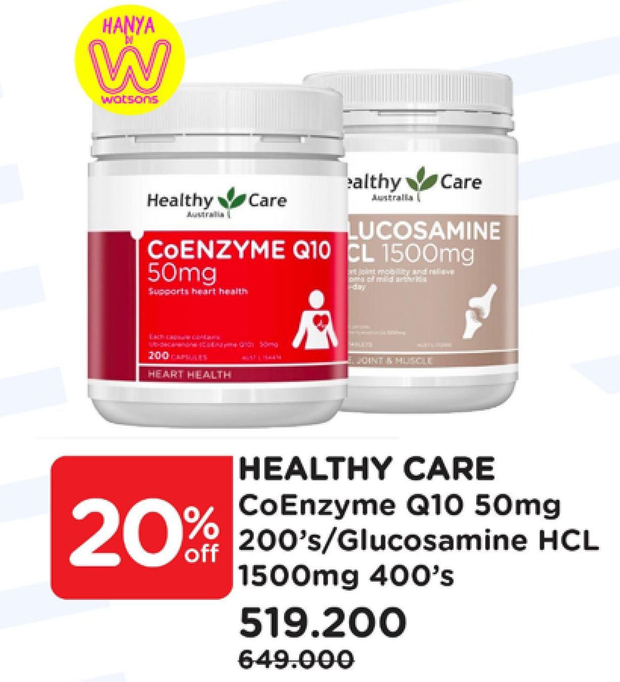 Healthy Care CoEnzyme Q10 50 mg