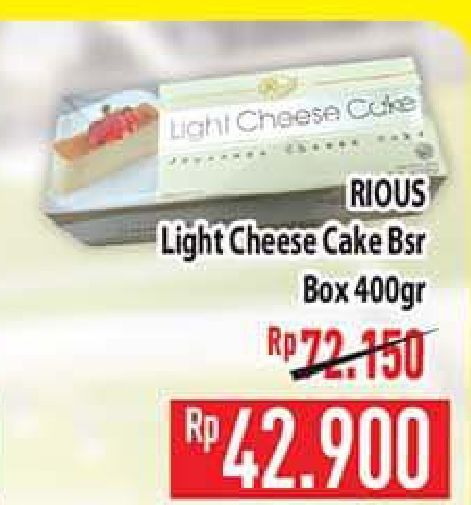 Rious Light Cheese Cake