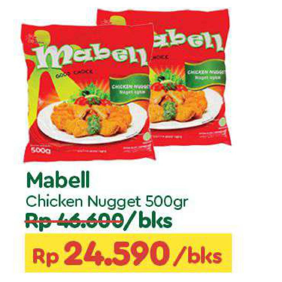 Mabell Nugget Ayam 500 gr