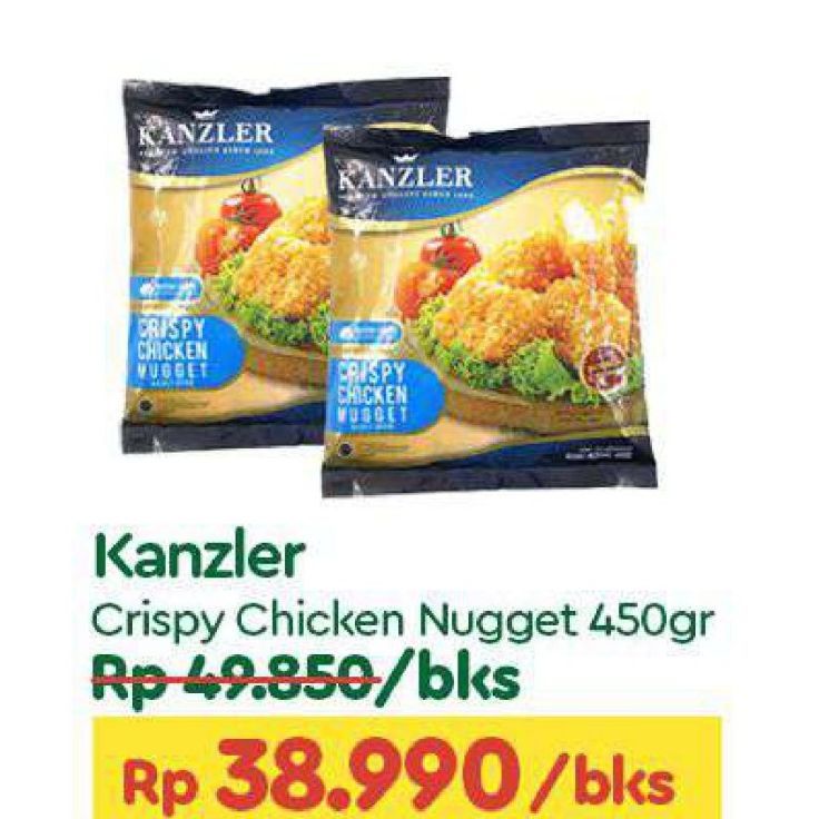 Kanzler Chicken Nugget Crispy 450 gr