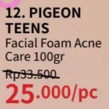 Pigeon Teens Facial Foam