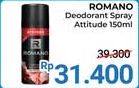 Romano Deodorant Body Spray Fine Fragrance