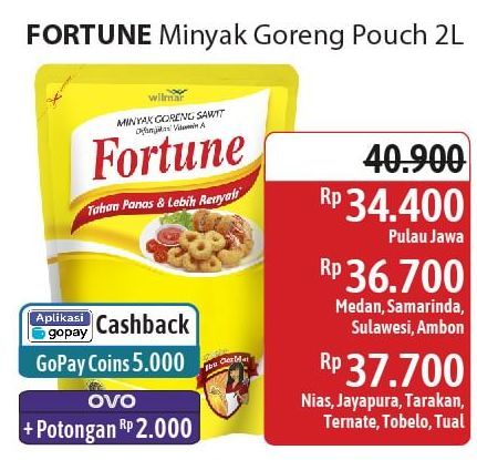 Fortune Minyak Goreng  2000 ml