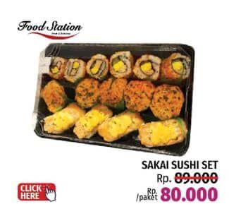 Promo Harga Sakai Sushi Set  - LotteMart