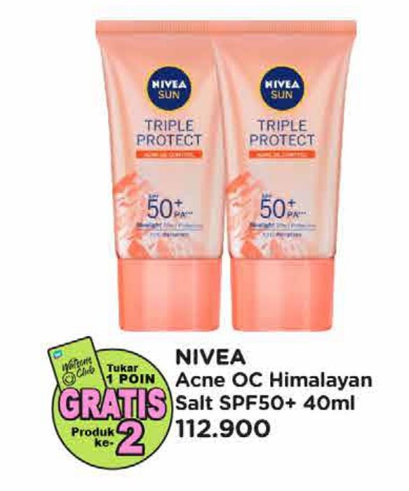 Nivea Sun Triple Protect Acne Oil Control SPF50+ PA+++ Face Serum