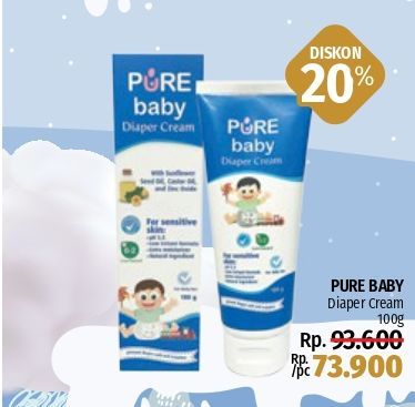 Pure Baby Diaper Cream