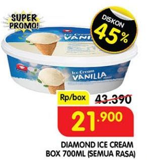 Diamond Ice Cream All Variants 700 ml