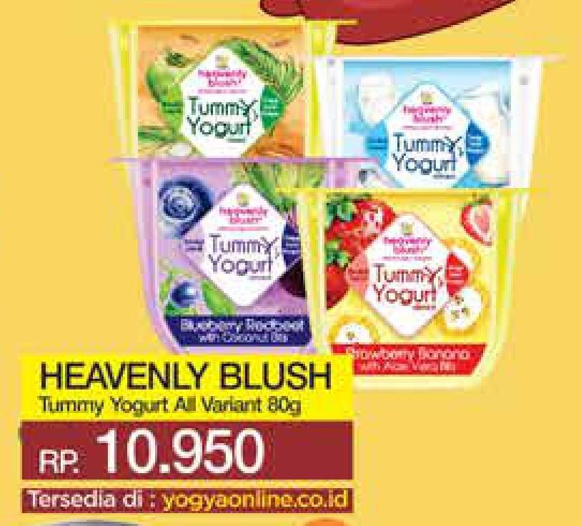 Heavenly Blush Tummy Yogurt Cup