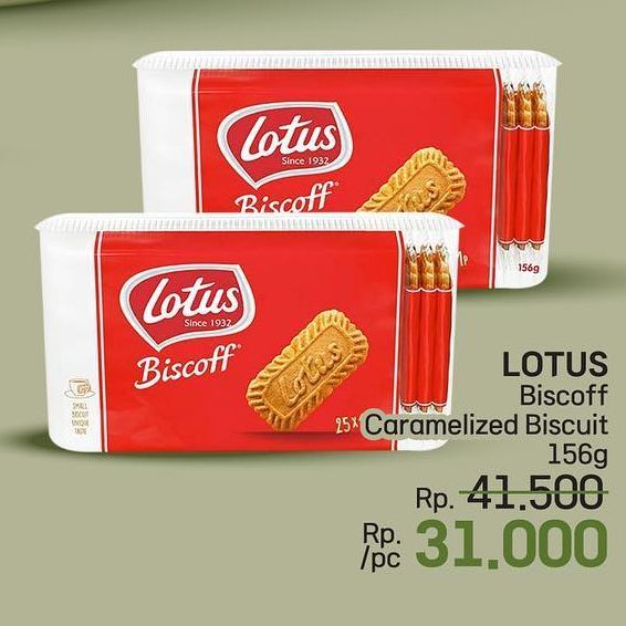 Lotus Biscoff Caramelized Biscuit