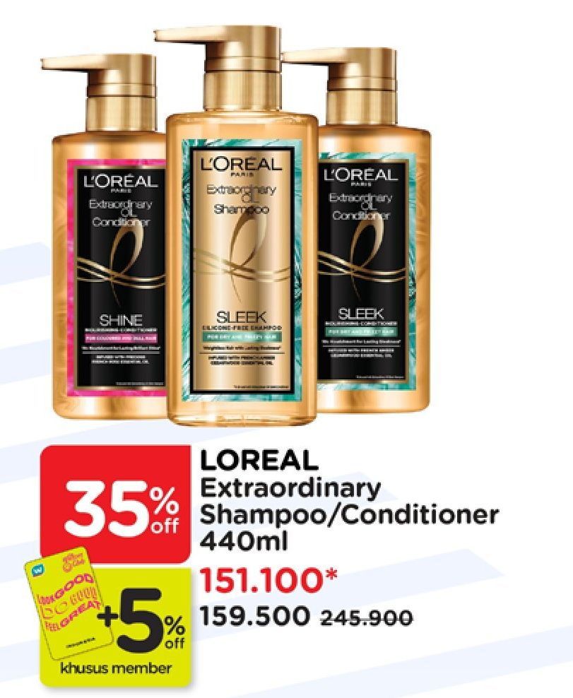 Loreal Extraordinary Oil Premium Shampoo
